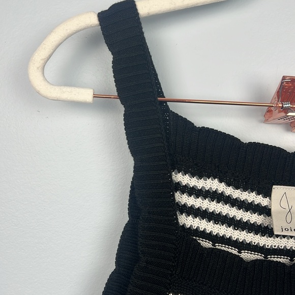 Joie black & white crochet sleeveless XL maxi dress NWT - Picture 8 of 11